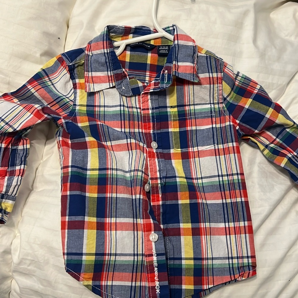 Jeanie and Jack Button Up
